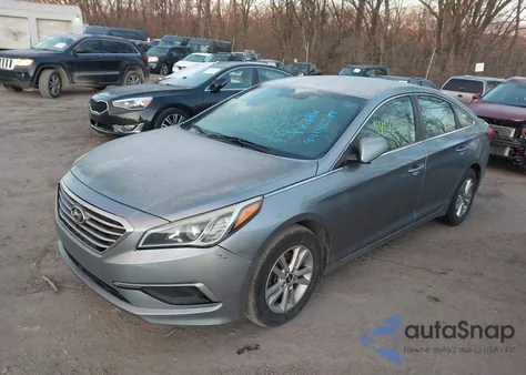 2016 Hyundai Sonata Se из США, поврежденный, VIN 5NPE24AFXGH267461